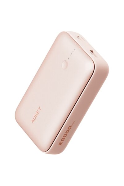 AUKEY PB-Y57 External Battery, 20,000mAh 22.5W, Pink