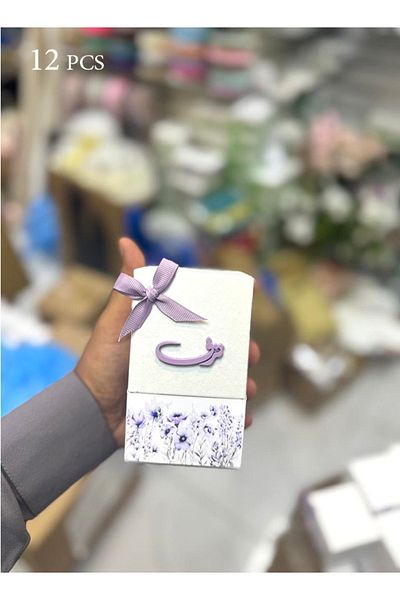 Mini Mini perfume distributions with the theme and name as requested, 12 pieces