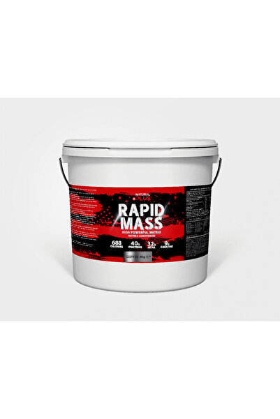 Natural Plus Rapid Mass 4kg, aroma vanilie-Mass Gainer
