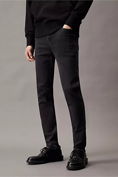 Calvin Klein Erkek CK SKINNY Pantolon - Siyah