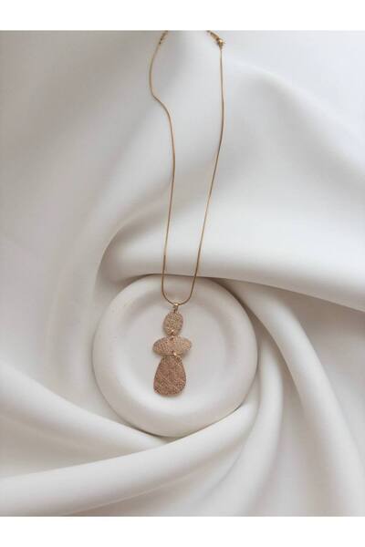 Minne Jewelry-Accessory قلادة من الفولاذ - قلادة بتصميم - قلادة متدلية - قلادة على شكل
