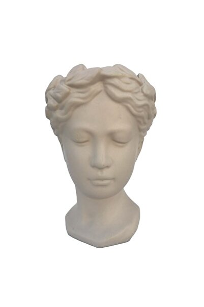 OEM Vaza din ceramica in forma de cap de om, M2, 13X22 cm