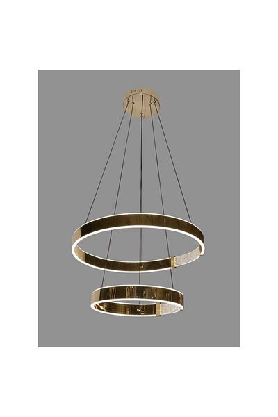 Vooltex Voltex 120W Luxury Modern Black LED Chandelier