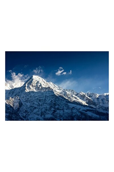 OEM Pictură pe pânză, „Vârfuri de munte maiestuoase acoperite de zăpadă”