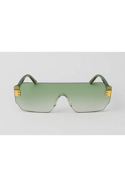 Toz Vintage Zuneth Green Color Big Frame Vintage & Retro Unisex Sunglasses