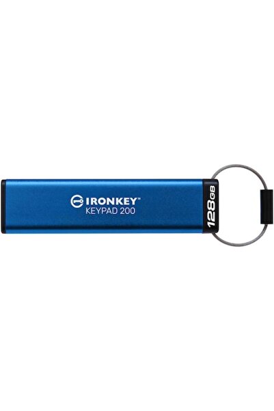 Kingston 128GB IronKey Keypad 200 USB Flash Drive