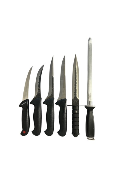 Rovitech Set cuțite profesionale de măcelar, 6 piese