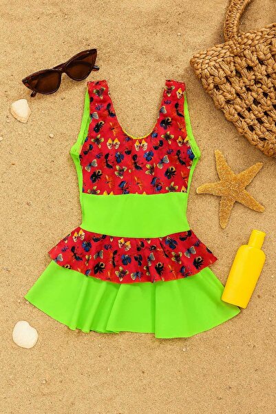 IŞILMAY KIZ ÇOCUK ELBİSE MAYO