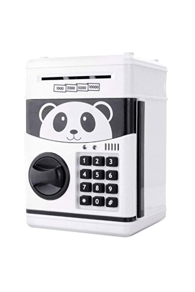 Rovitech Pușculiță interactivă cu funcție de cod PIN, tip seif, model Panda