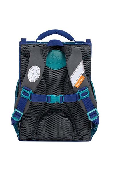 Tiger Family Backpack Unequipped Nature Quest, Metal Dino, Color Multicolor, Material Polyester, 35x31x19 cm