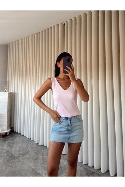 mydukkan.co Туника с V-образно деколте