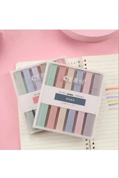 TUMU LIFE 6 ADET Ultra Soft Pastel Renkler 6 Lı Fosforlu Kalem