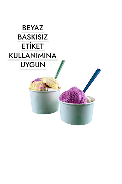 Poppy 100 CC KARTON DONDURMA KASESİ BEYAZ 1.000 ADET