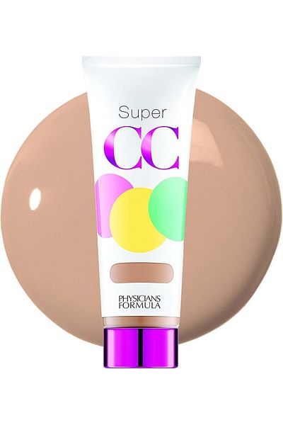 Physicians Formula Super CC Color And Care Cream For SPF Sunscreen 1.2 oz Light/Medium, Pack of 1