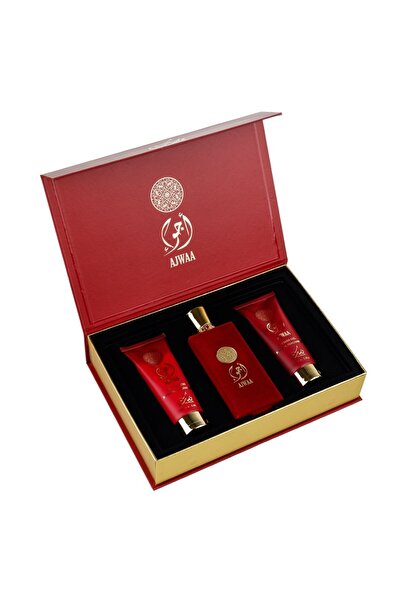 Nusuk Set cadou Ajwaa Murakaz, Femei, Apă de parfum 100ml + Gel de duș 100ml ...