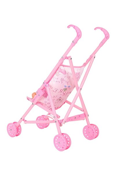 rexa عربة أطفال صغيرة مع مجموعة دمى - مثالية للعب التظاهري والمرح الخيالي