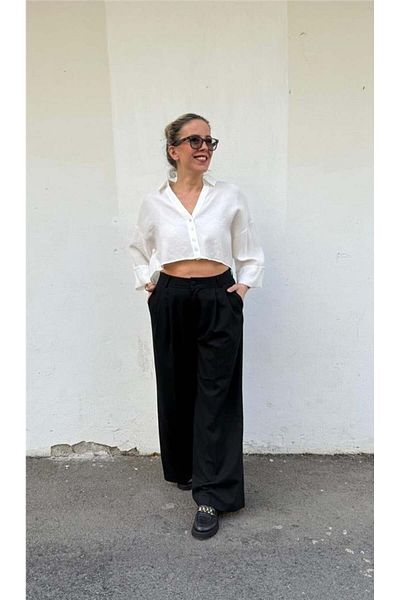 Chance Buy Triangle Planting Palazzo Pants