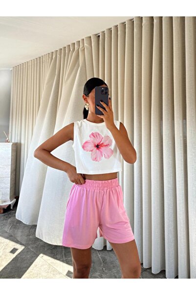 mydukkan.co Waist Elastic Modal Shorts