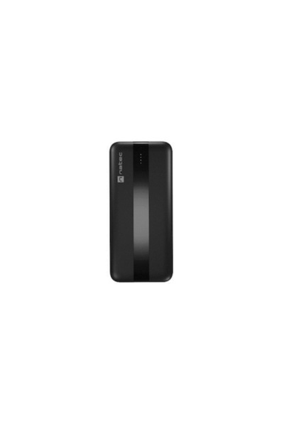 Natec Baterie externă Trevi Slim 20000mAh, 2x USB-A, 1x USB-C, Negru