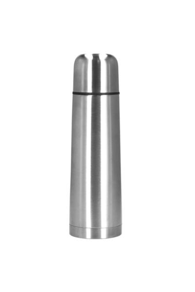 SERSIMO Cana termos cu pahar, perete din inox dublu izolat, 1000ml, 32cm, argintiu