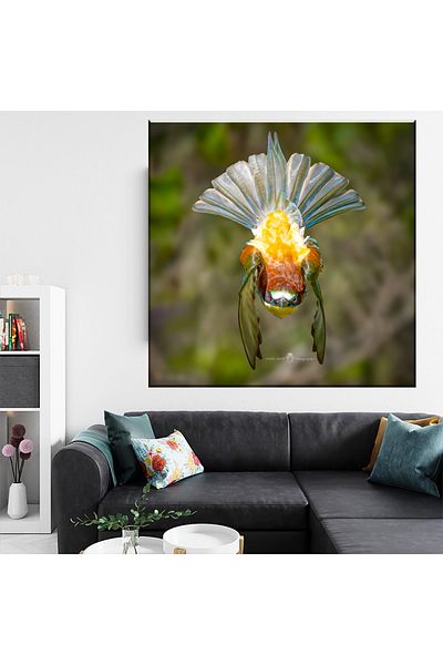 RsStyle Print Canvas Painting - The Elegance of Nature in Flight – A Spectacular Capture of the Grace of Birds, 80x120cm
