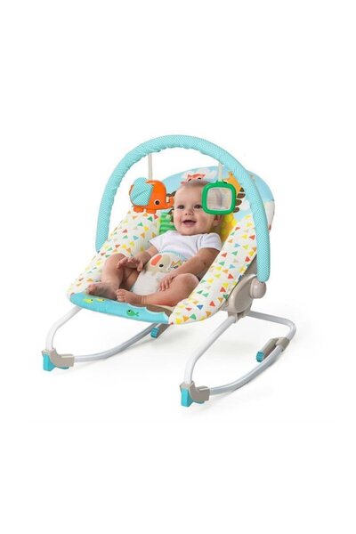 Bright Starts - Κουνιστή πολυθρόνα Seaside Sunshine