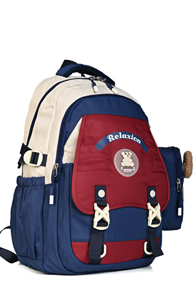 Relaxion 1511 Unisex School Backpack Compatible with Primary School, Middle School, High School
