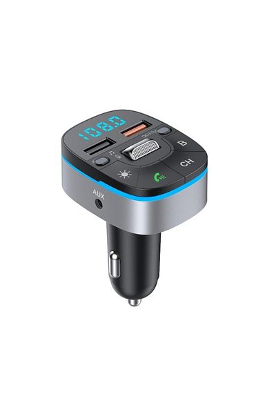 OEM Modulator FM hands-free, Încărcător dual quickcharge 3.0, Bluetooth 5.0, Player MP3/WMA