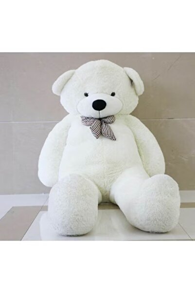 rexa دب تيدي عملاق مصنوع يدويًا - أبيض، ناعم وقابل للعناق