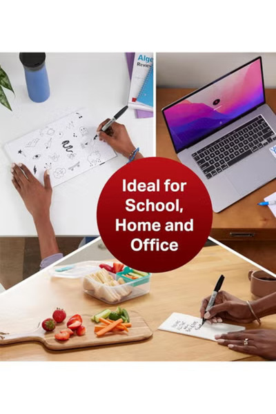 Sharpie 4-Piece Neon Permanent Marker Set Multicolour