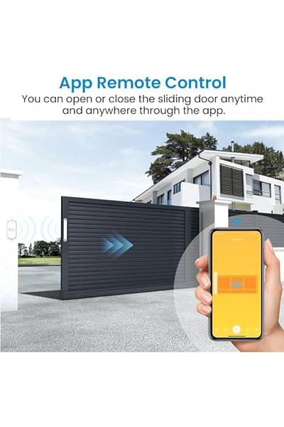 Generic جهاز تحكم ذكي لفتح باب المرآب يعمل بتقنية WiFi - يعمل بنظام Smart Life/Tuya APP مع Alexa/Google