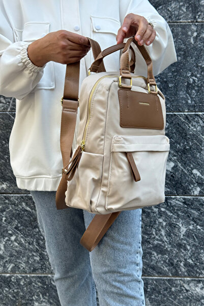 Just Polo JP Imported Satin Fabric Women's Backpack and School Bag