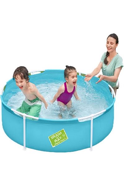 BESTWAY حوض السباحة الإطاري الأول الخاص بي - حوض سباحة خارجي للأطفال الصغار والأطفال بمقاس 152×38 سم