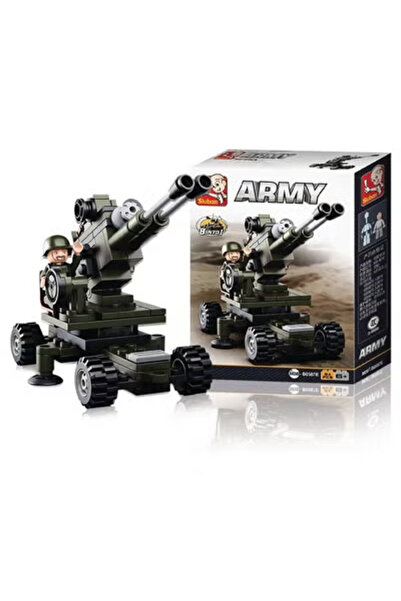 Sluban سلسلة الجيش - مكعبات بناء المدفعية 94 قطعة