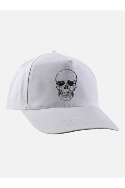 Özcan Tasarım Skull Printed Hat - Skull Hat