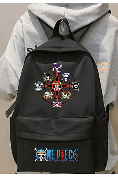 Gofeel Anime One Piece Printed Backpack School Bag