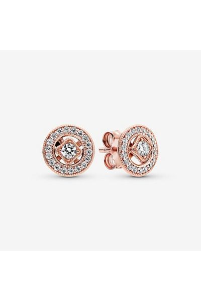 Pandora Vintage Zirconia Allura Screw Earrings
