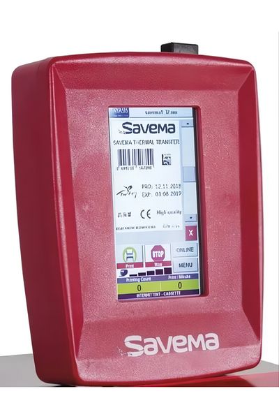GÜMRÜK BEY Savema Svm20I-32X70 I Thermal Transfer Overprint Machine Control Panel – with Touch Color Screen