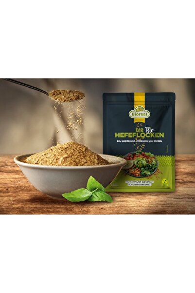 BİOREAL Fulgi de drojdie integrală cu vitamina B12 100g