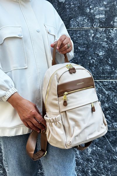 Just Polo JP Imported Satin Fabric Women's Backpack and School Bag