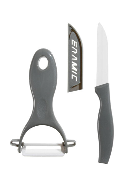 Five Simply Smart Zirco Ceramic Peeler and-Knife Set