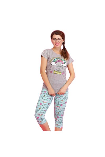 Generic Women's Bermuda Pajamas, Custom Size