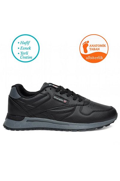 AlbiShoes Men's Winter Seasonal 4 Seasons Lace-Up Comfortable Sole Casual Sneaker Men's Sports Shoes