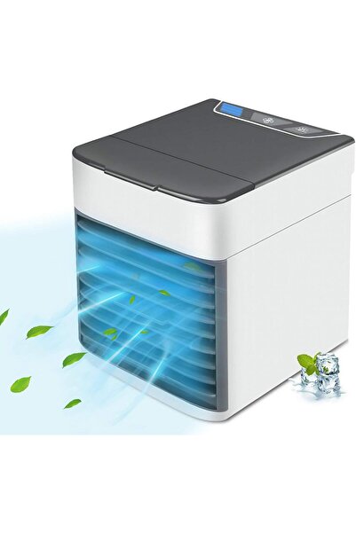 Generic مكيف هواء محمول، مبرد هواء USB هادئ بثلاث سرعات، مكيف هواء شخصي مع إض...