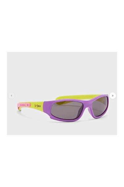 Atom Kids نظارات شمسية مستقطبة أرجوانية/صفراء K108-1