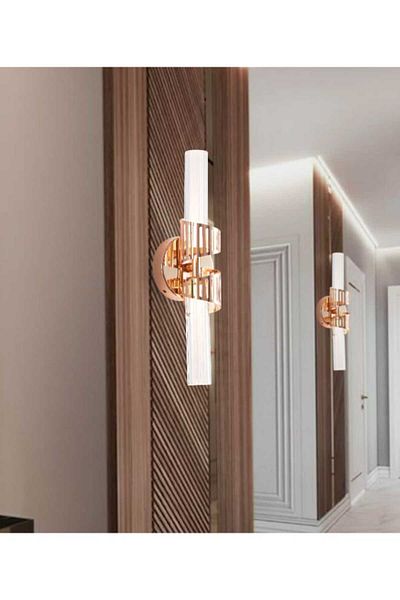 best power Modern LED Wall Lamp 9899-W – 6W | 3 Color Modes | Sleek Wall Light for Bedroom, Hallway & Living