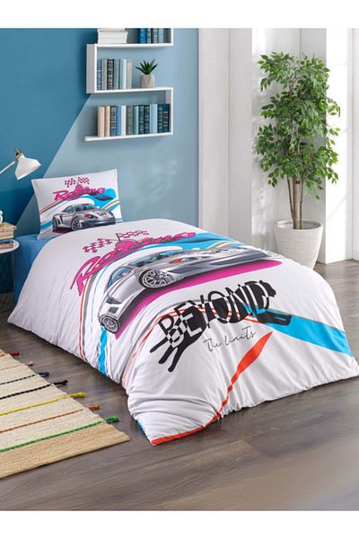 Kristal By Taç Kristal Ranforce Single Duvet Cover Set Galip
