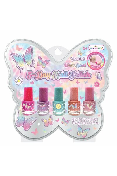 Hot Focus Set 5 oje, Hot Focus, Pentru fetite, Durata pana la 5 zile, Compozi...