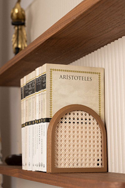 Alwen هازيران |   حامل الكتب |   ديكور خزانة الكتب |   فردي |   12.5×13×7 سم