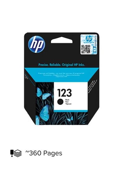 HP High Yield Ink Cartridge Set – 2 Original Black & Tri-Colour Cartridges for Professional Printing